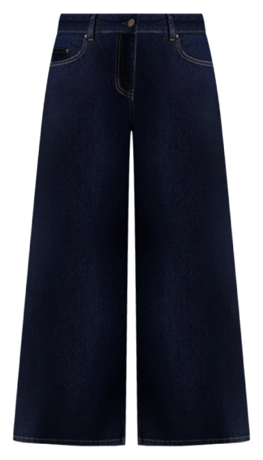 Wide Leg Jean in Indigo
