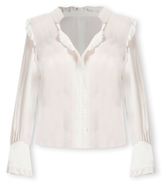 Serene Blouse in Ivory