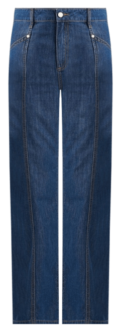 Mackenzie Straight Leg Jean in Mid Wash