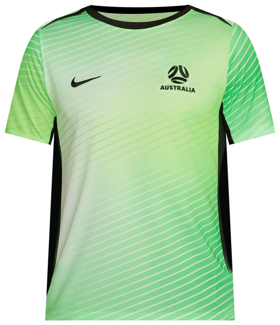 Australia Academy Pro Men's Nike Dri-FIT Football Pre-Match Short-Sleeve Top