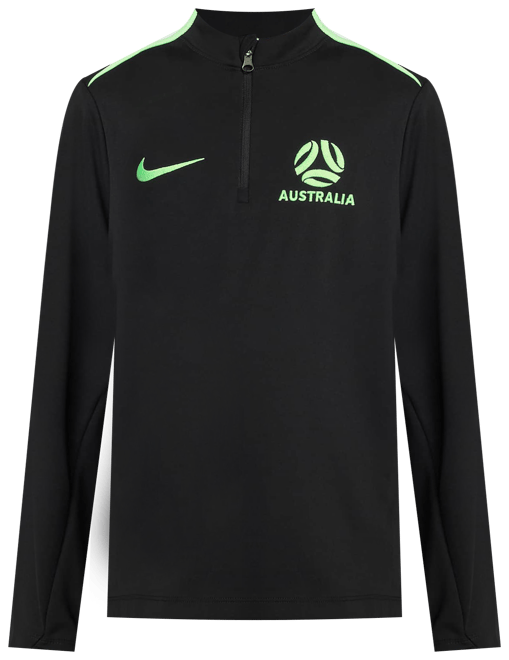 Australien Academy Pro Nike Dri-FIT Fußball-Drill-Oberteil aus Strickmaterial für ältere Kinder