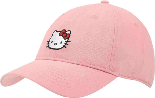 Men's Embroidered Character Beige Unstructured Baseball Cap