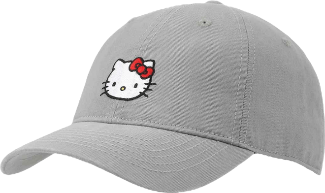 Men's Embroidered Character Beige Unstructured Baseball Cap