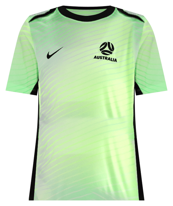 Australia Academy Pro Women's Nike Dri-FIT Football Pre-Match Short-Sleeve Top