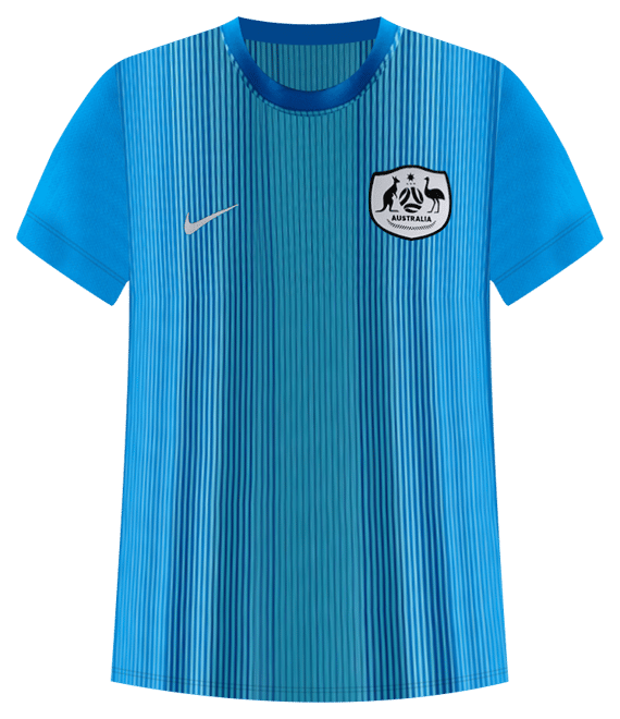 Australia 2025 Stadium Goalkeeper Women's Nike Dri-FIT Football Replica Short-Sleeve Shirt