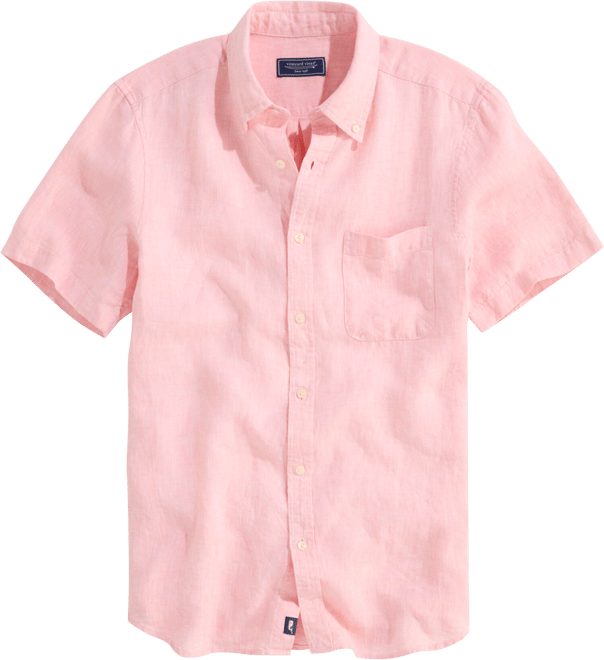Surfside Solid Linen Short-Sleeve Shirt
