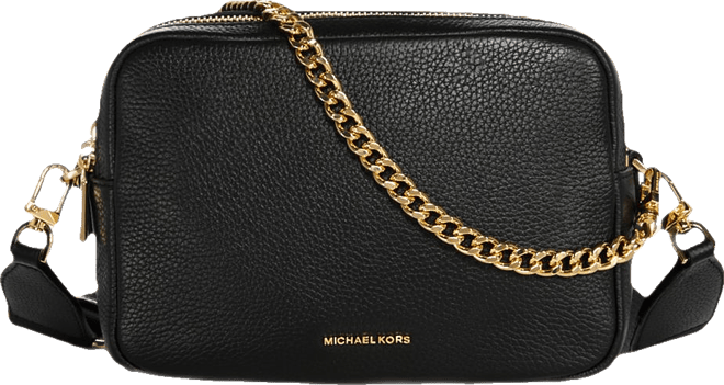 Michael Kors Bryant Medium Double Zip Chain Camera Crossbody