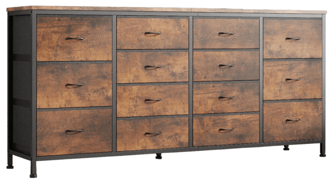 14 Drawer Dresser, 63 Inch White Dresser Tv Stand