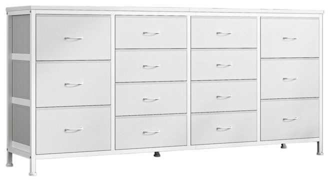 14 Drawer Dresser, 63 Inch White Dresser Tv Stand