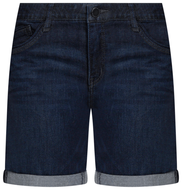 Democracy Womens 7 in. Abtech Roll Cuff Denim Short
