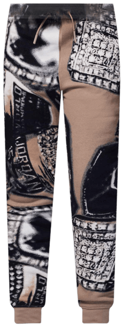 Jordan MVP Big Kids' Fleece Printed Pants