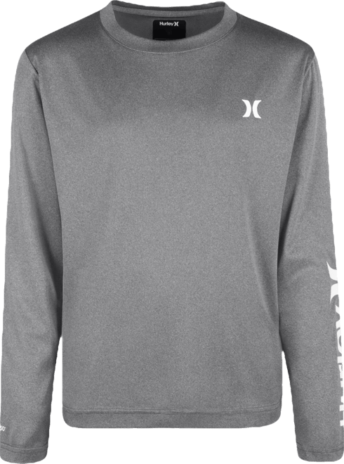 Hurley Big Boys Icon Upf 50+ Long-Sleeve T-Shirt