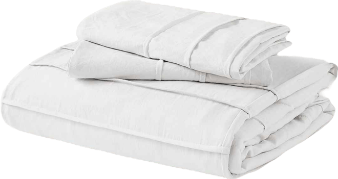 Porter Pleated 3-Pc. Duvet Cover Set, Full