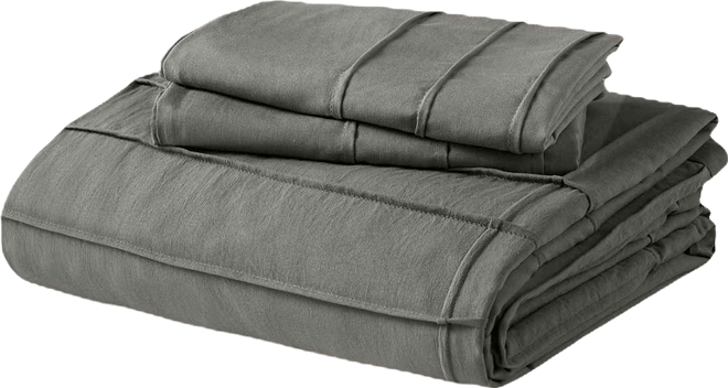 Porter Pleated 3-Pc. Duvet Cover Set, Full