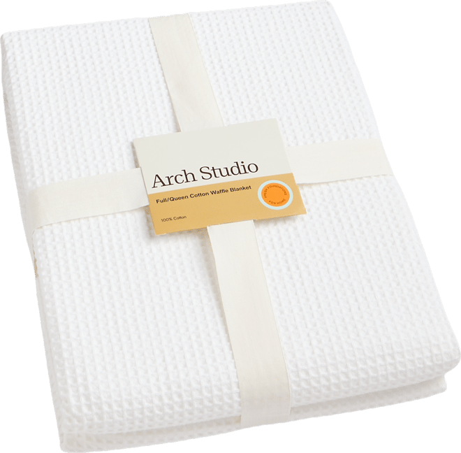 Waffle Cotton Blanket, King, Exclusively at Macy's