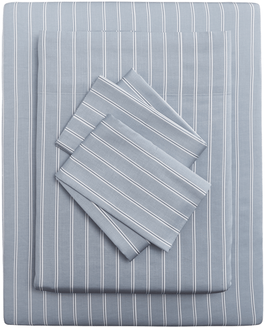 Printed Cotton Sateen 4-Pc. Sheet Set, King, Exclusively for Macy's