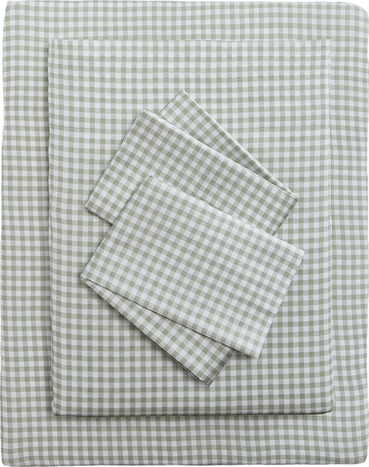 Printed Cotton Sateen 4-Pc. Sheet Set, Full, Exclusively for Macy's