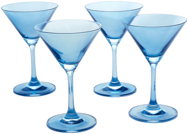 Veneto Martini Glasses, Set of 4