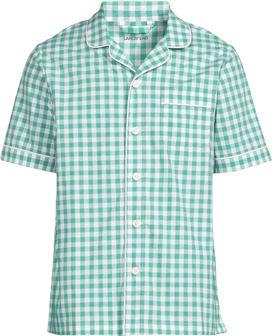 Men's Short Sleeve Essential Pajama Shirt