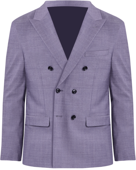Men's Slim-Fit Peak-Lapel Double-Breasted Suit Jacket, Exclusively at Macy's