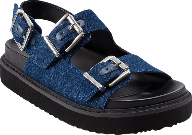 Women's Agenda Buckle Straps Flatform Sandals