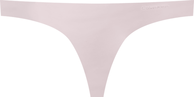 Women's Invisibles Microfiber Stretch Thong Underwear D3428
