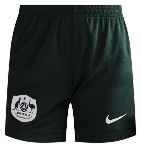Australië 2025/26 Stadium Thuis Nike Dri-FIT replicavoetbalshorts voor heren