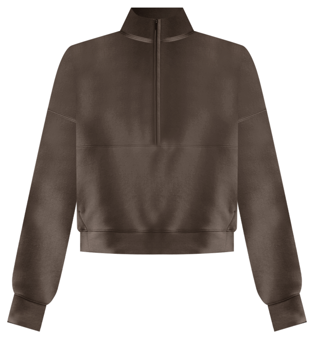 Nike 24.7 ImpossiblySoft Women's Dri-FIT Oversized 1/2-Zip Top