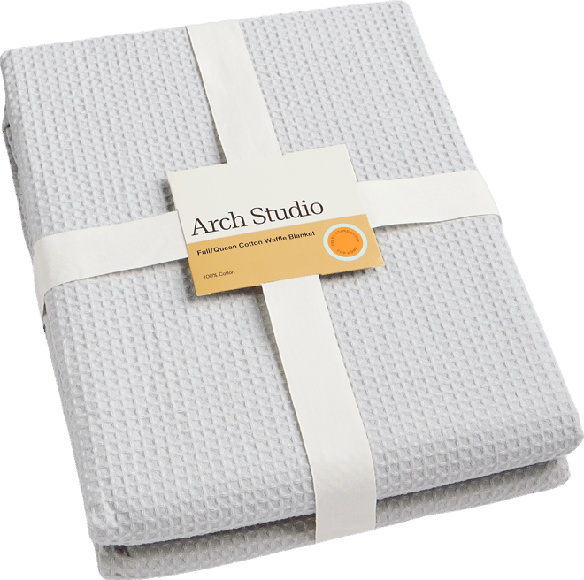 Waffle Cotton Blanket, King, Exclusively at Macy's