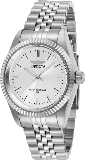 Women's 29396 Specialty Quartz 3 Hand Silver Dial Watch