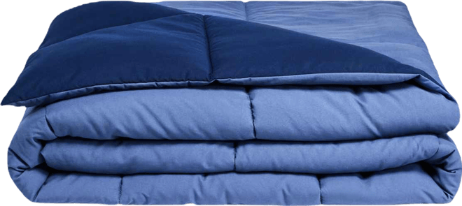 Microfiber Down Alternative Comforter, Full/Queen