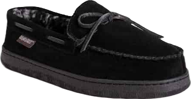 Men's Paul Printed Berber Suede Moccasin Slippers