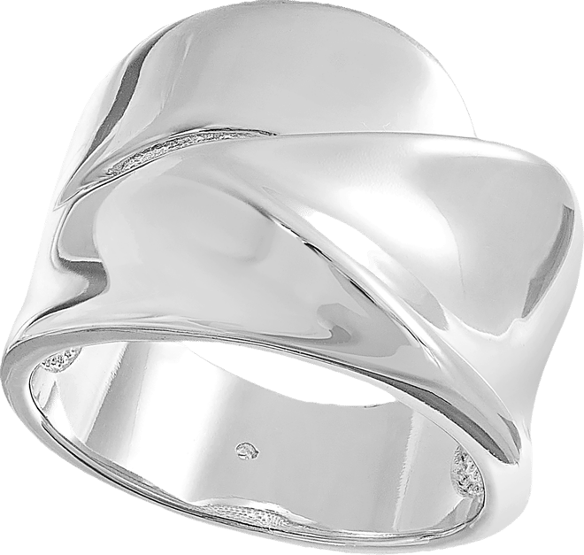 Silver-Tone Sculptural Molded Ring, Exclusively at Macy's