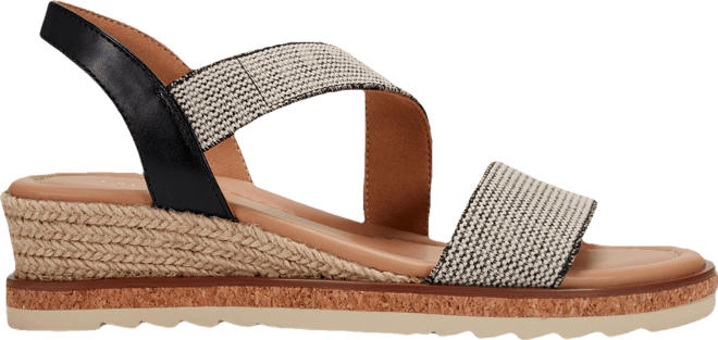 Women's Sabina Strappy Low Wedge Sandals