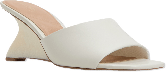 Women's Fiala Square-Toe Sculpted Wedge Sandals