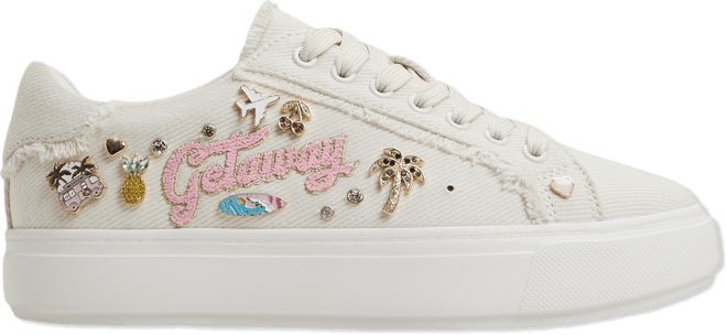 Women's Beachvibes Embellished Lace-Up Sneakers