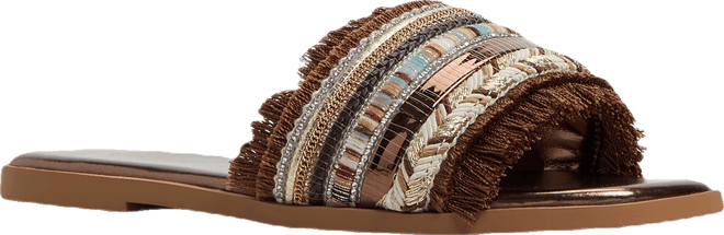 Women's Coralya Embellished Flat Sandals