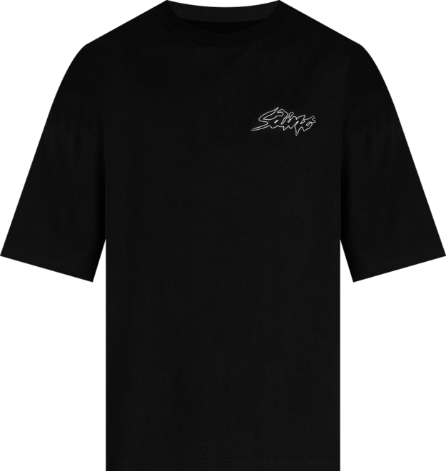 Men's Veiled Mock Neck T-Shirt