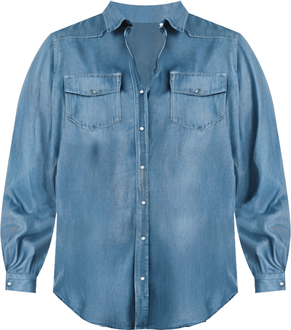 Men's by KingSize Western Snap Front Shirt