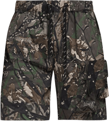 Shop Smoke Rise Nylon Cargo Shorts WS25283SN-CAM camo | SNIPES USA