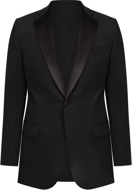 Men's Slim-Fit Wool-Blend Tuxedo Jacket