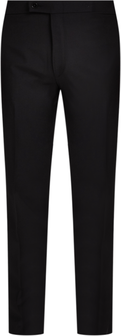 Men's Slim-Fit Wool-Blend Tuxedo Pants