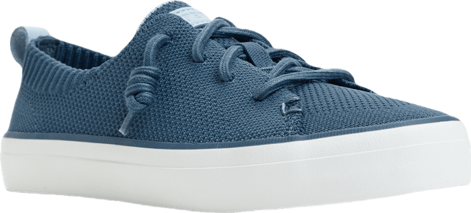 Women's Crest Vibe Knit Lace-Up Sneakers