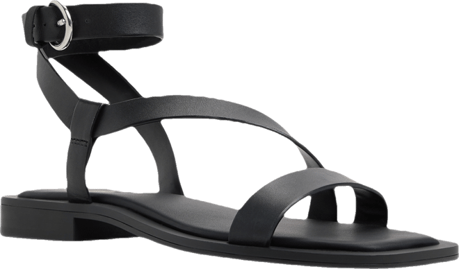 Women's Grugar Strappy Square-Toe Flat Sandals