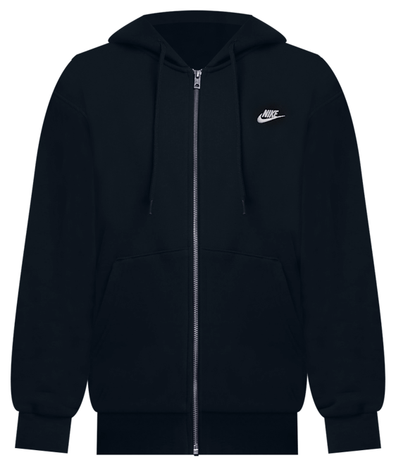 Nike Club Tam Boy Fermuarlı Fleece Erkek Kapüşonlu Üstü