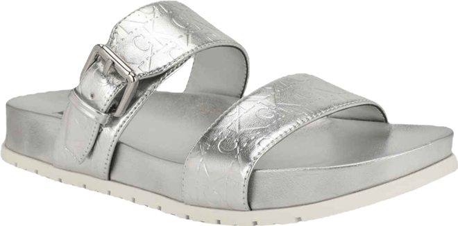 Women's Landesa Double Band Flat Slip-On Sandals