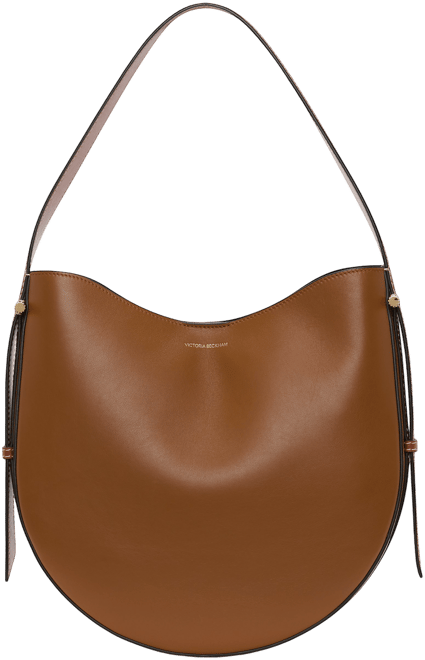 Dia Hobo Bag In Tan Smooth Leather