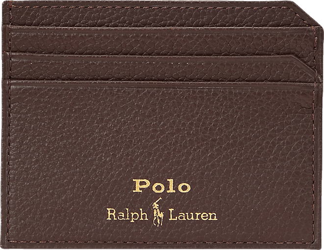 Men's Pebbled Leather Card Case