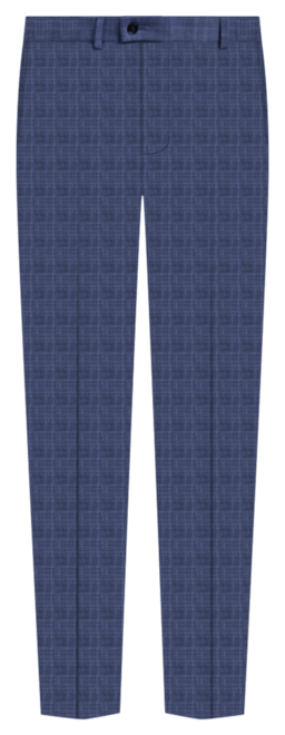 Men's Slim-Fit Wool Blend Suit Pants