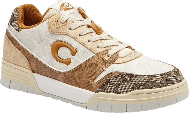 ★Coach★ Soho Sneakers CBN96 Y0O COACH SoHo Leather Lace-Up Casual Sneakers - Macy's